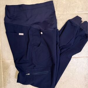 Figs Maternity Zamora Joggers Navy